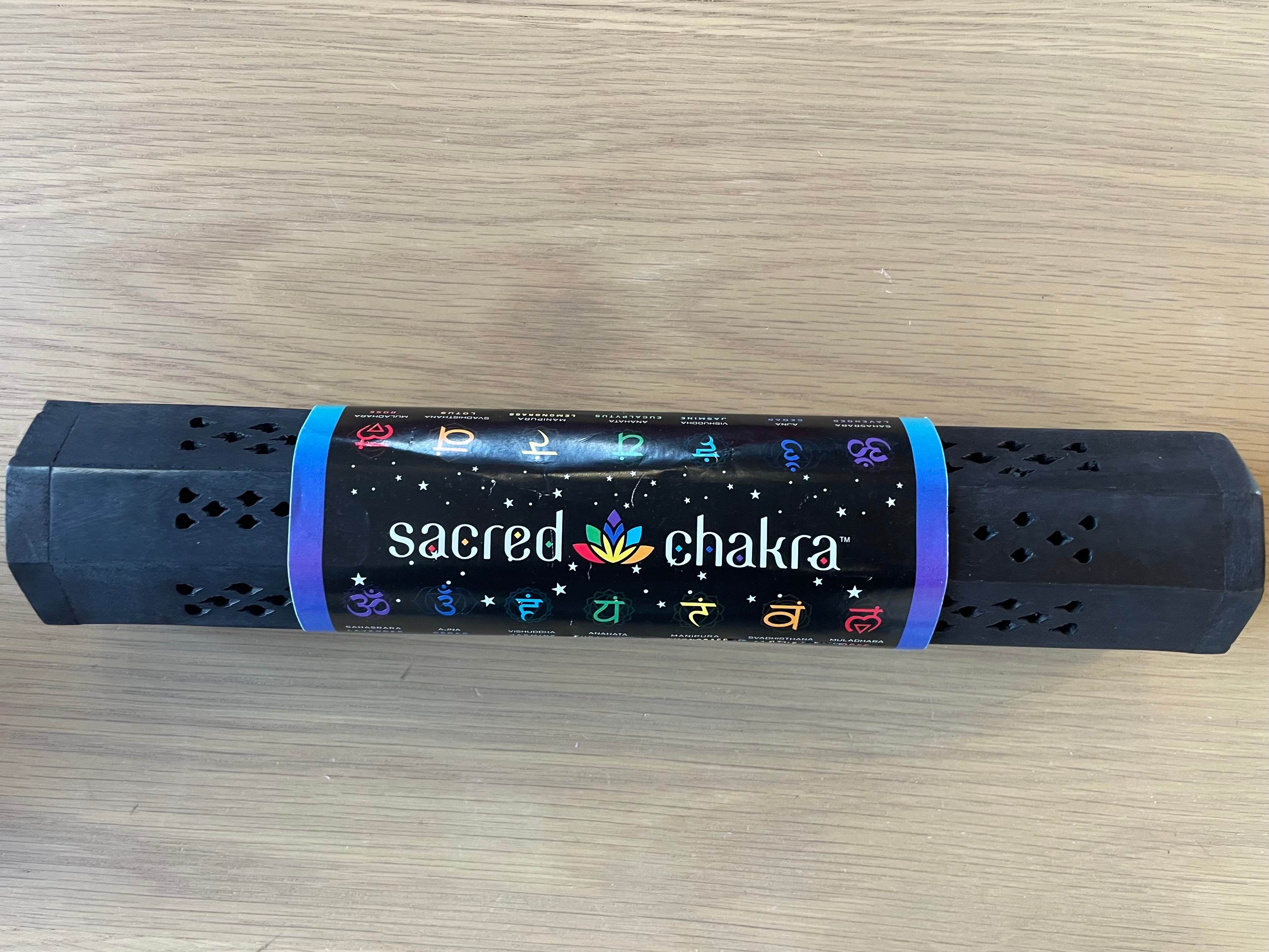 Sacred Chakra Incense box and pack