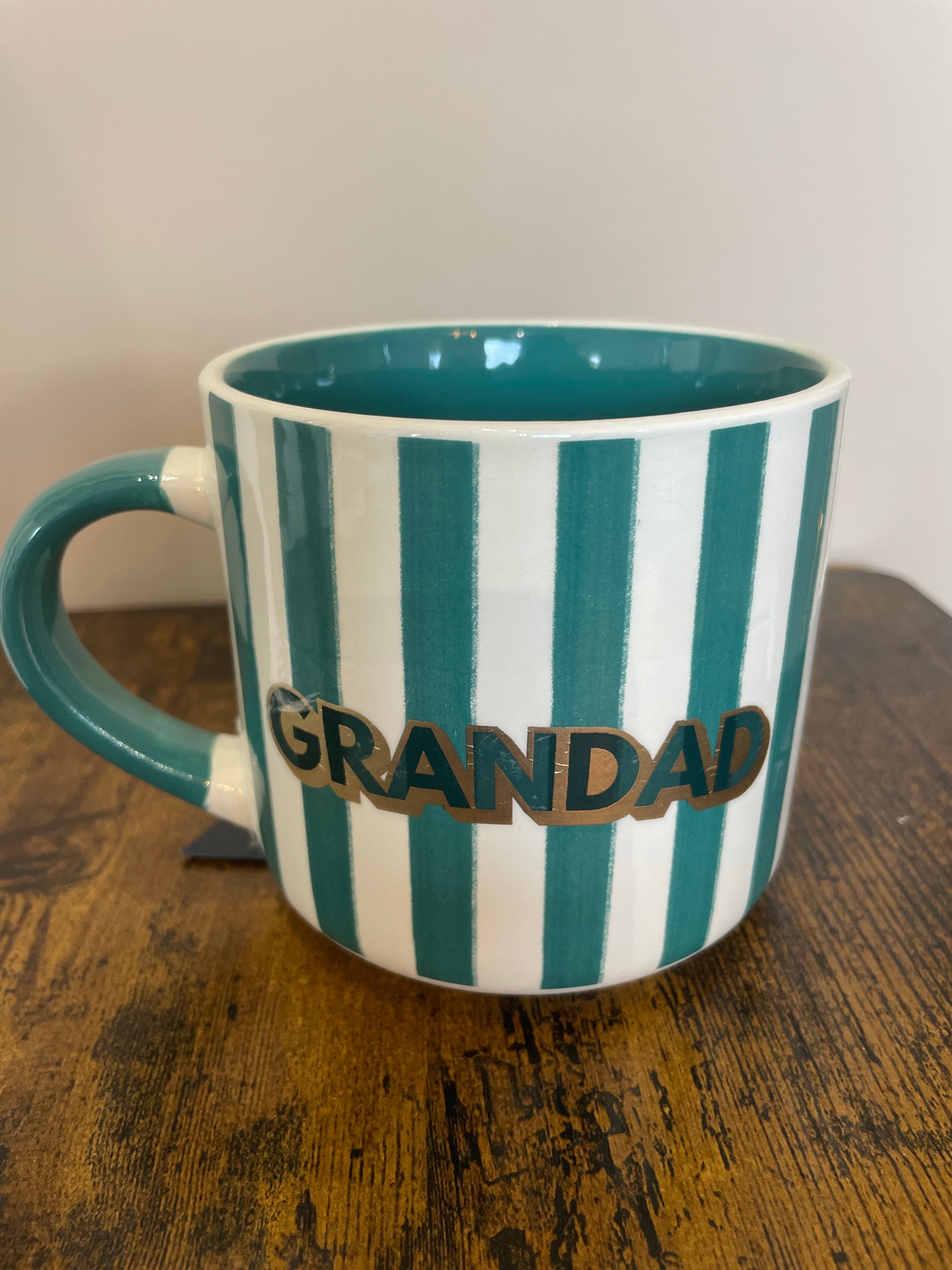 Large Grandad stripe mug