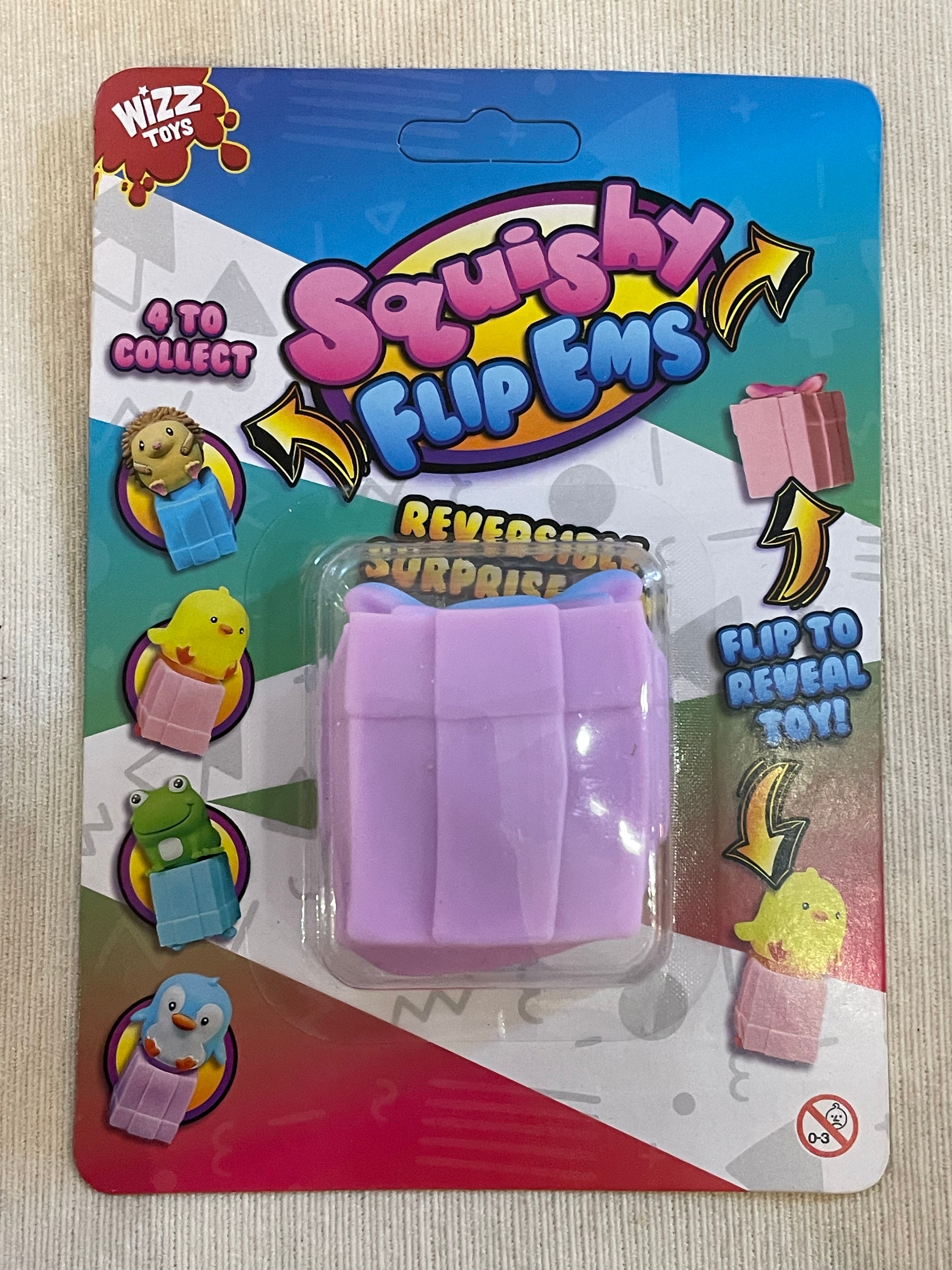 Wizz Toys Reversible Squishy Flip'ems (Assorted Animals)