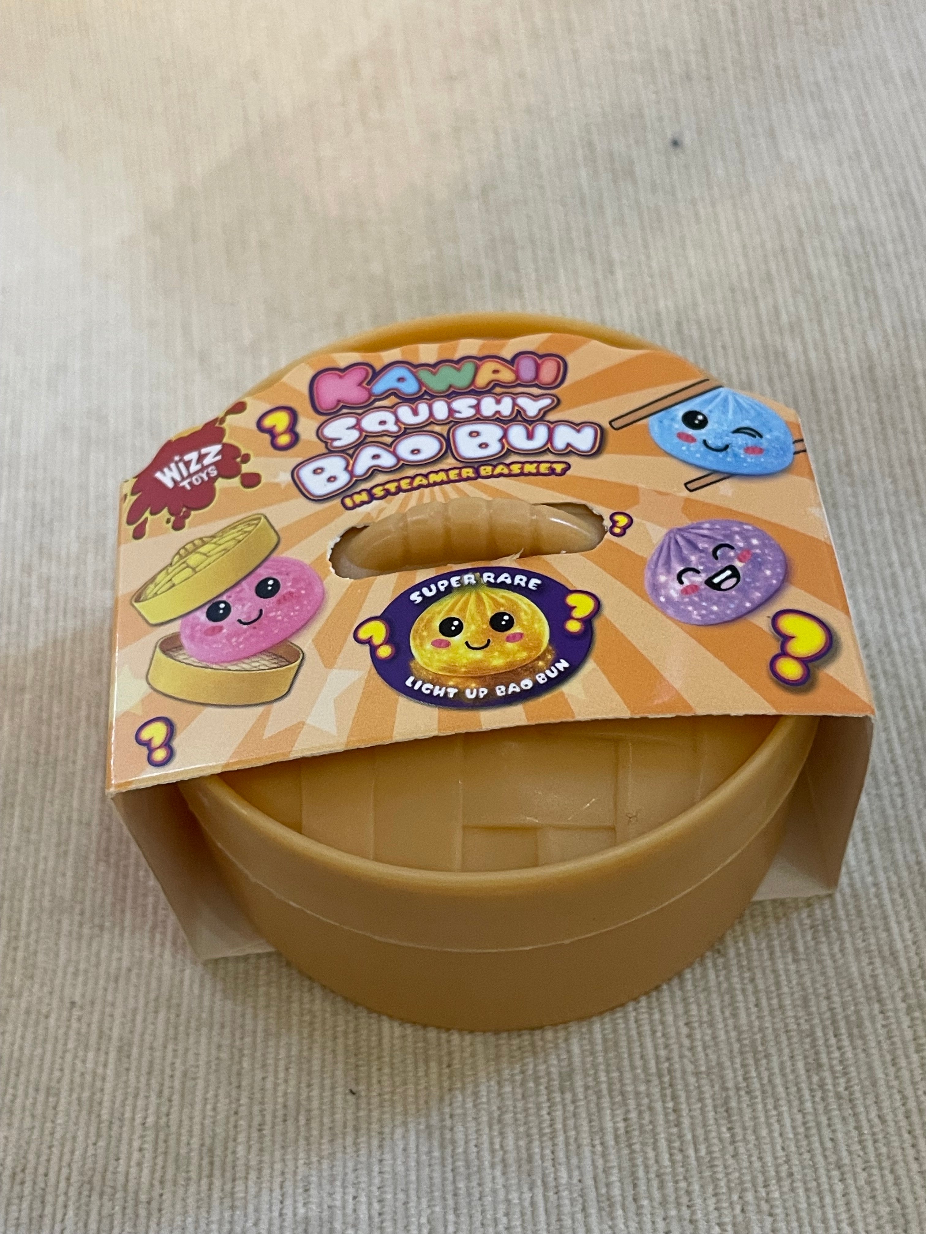Viral Kawaii 7cm Dumpling Squishy — Glitter Mystery Blind Box