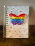 Fidget pop notebook