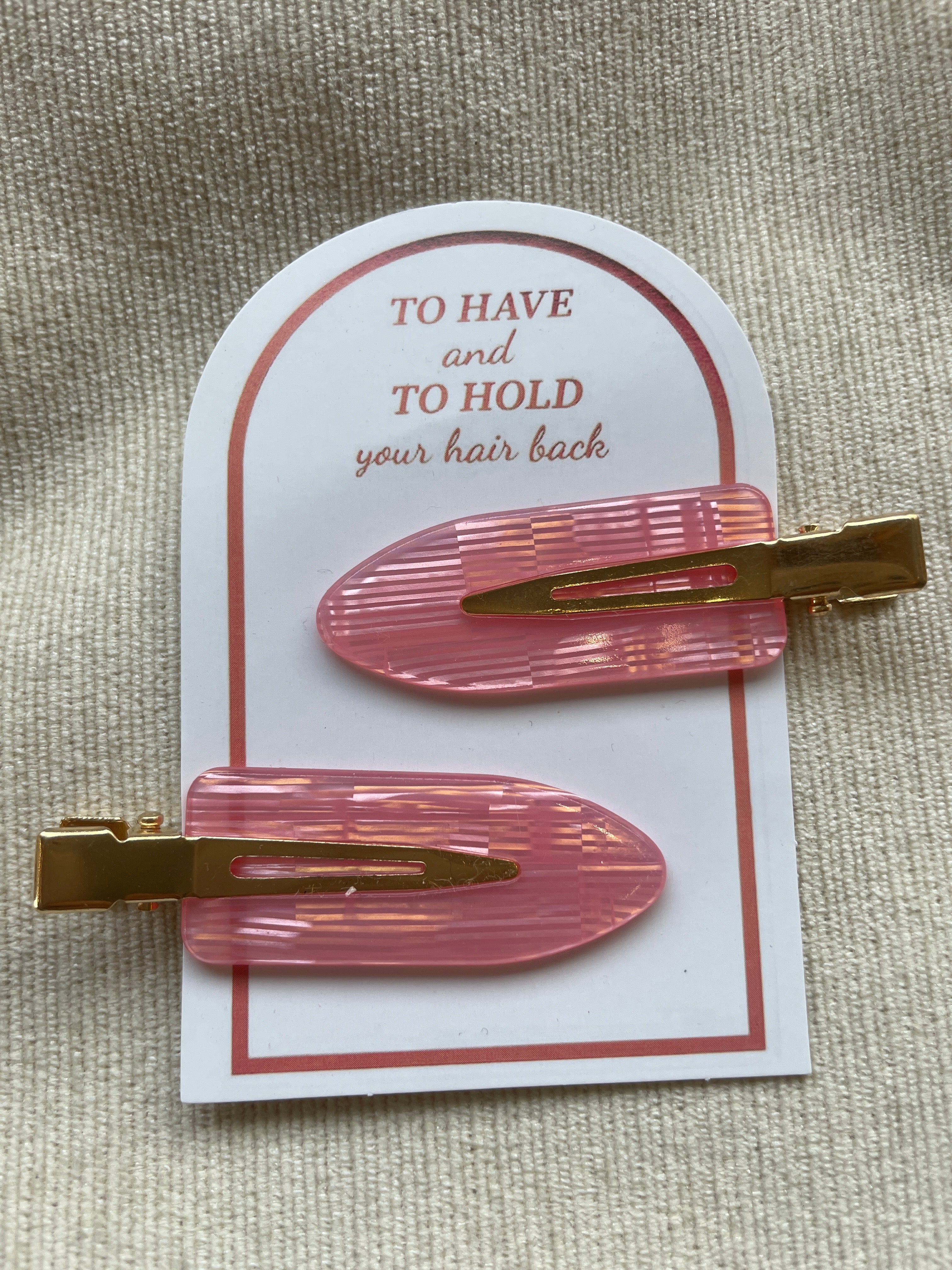 Hair Clip - pair
