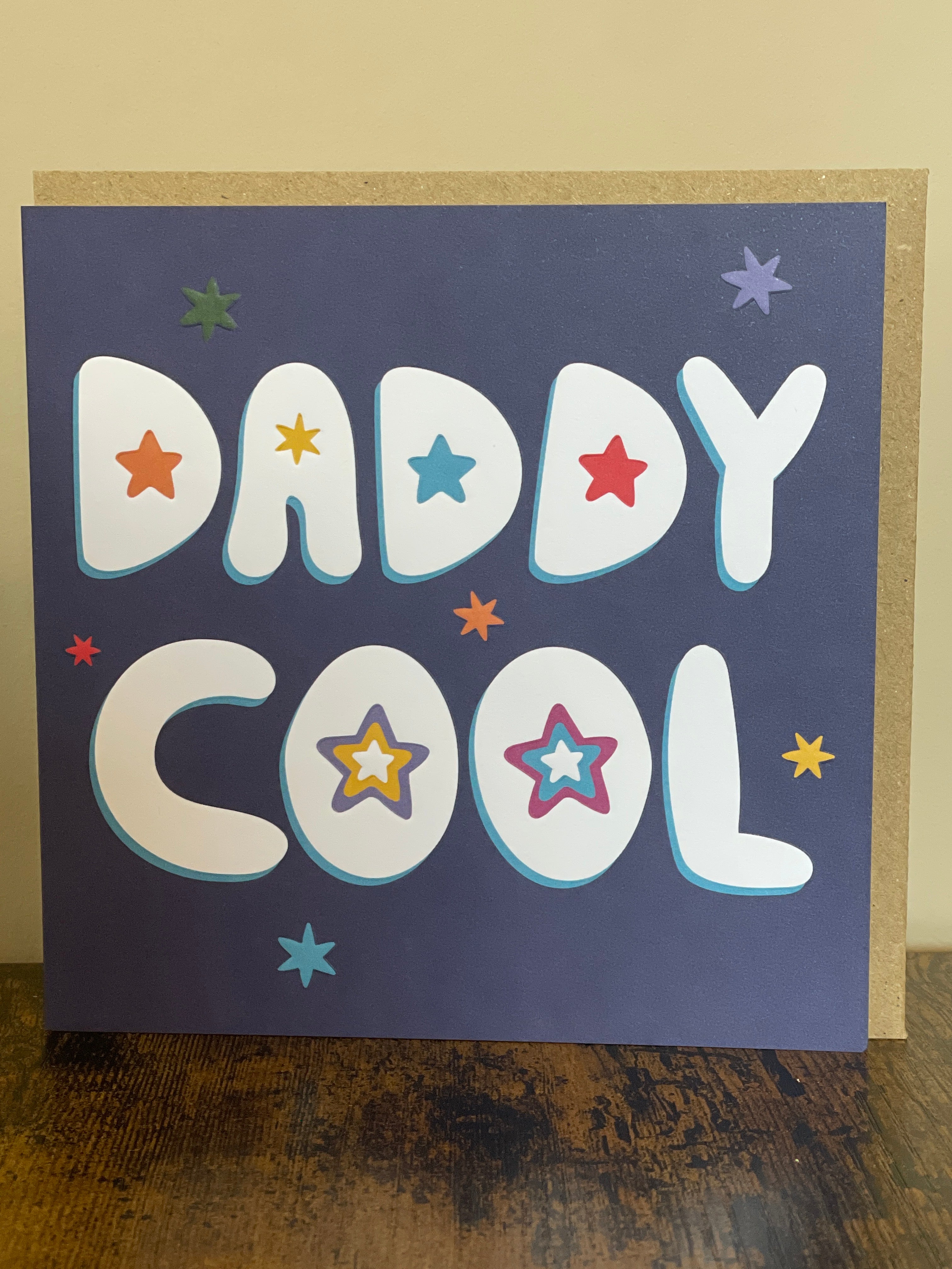 Daddy Cool card