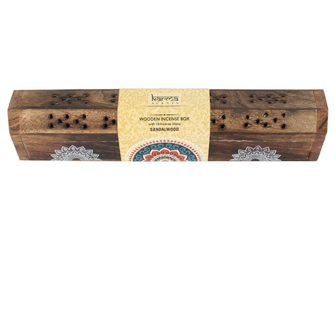 Karma Incense Stick Box with Incense Sticks