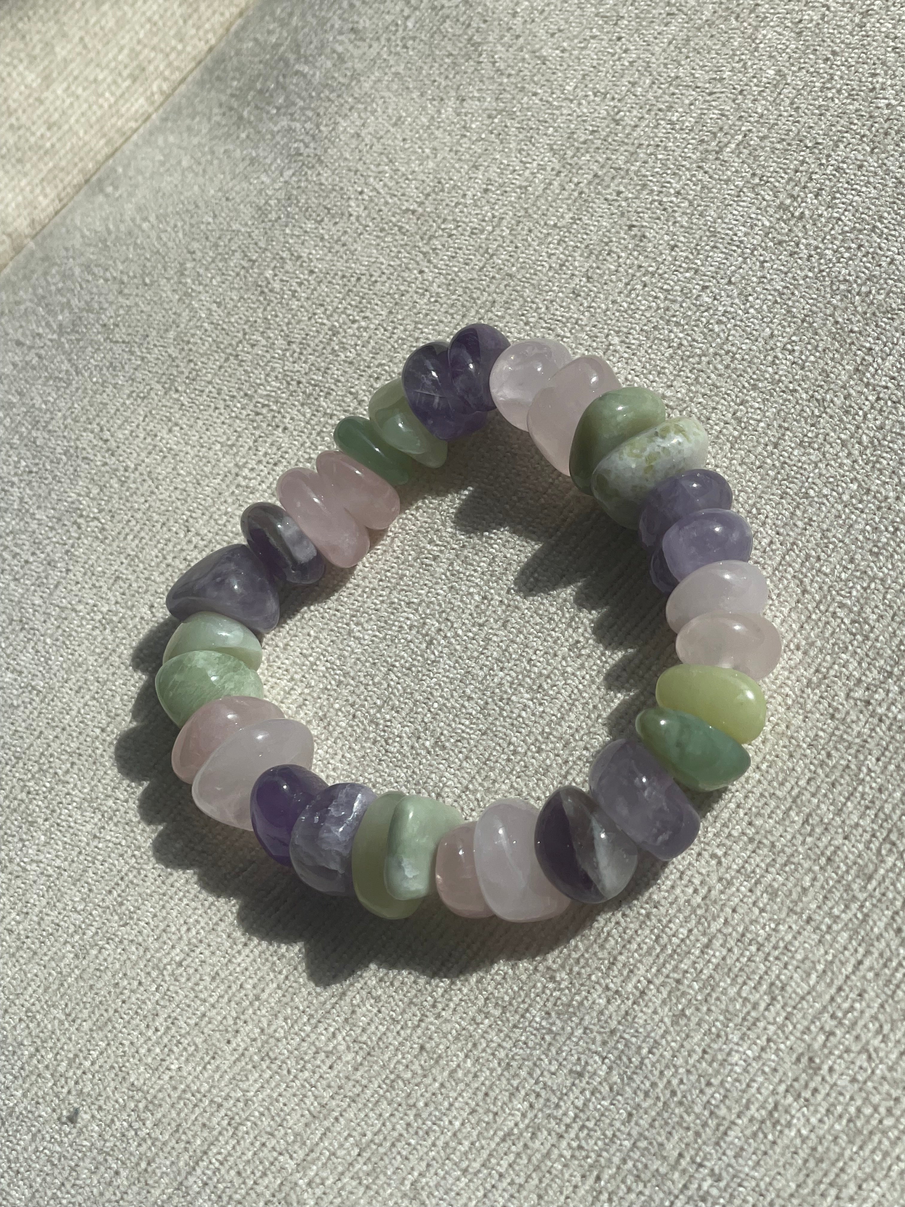 Chunky crystal bracelet