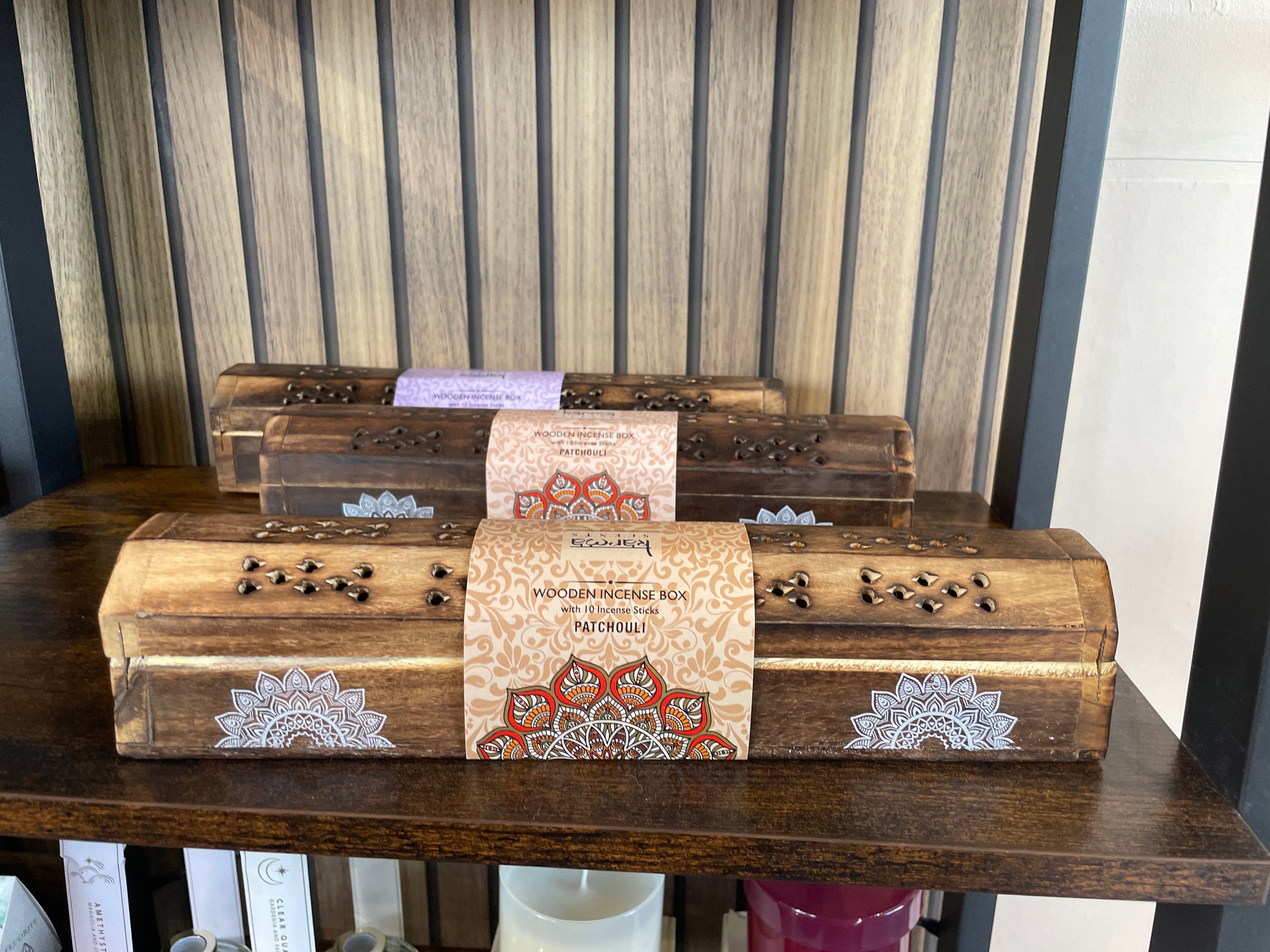 Karma Incense Stick Box with Incense Sticks