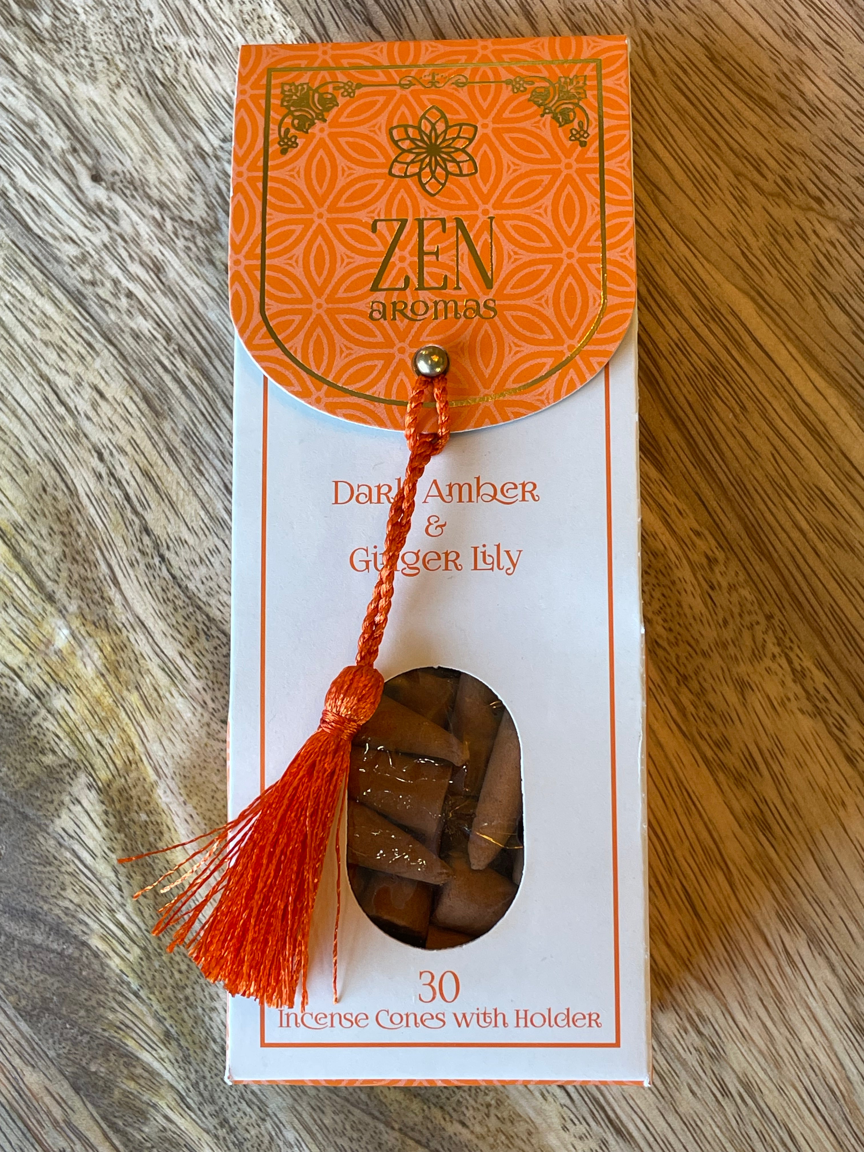 ZEN Incense cones with holder