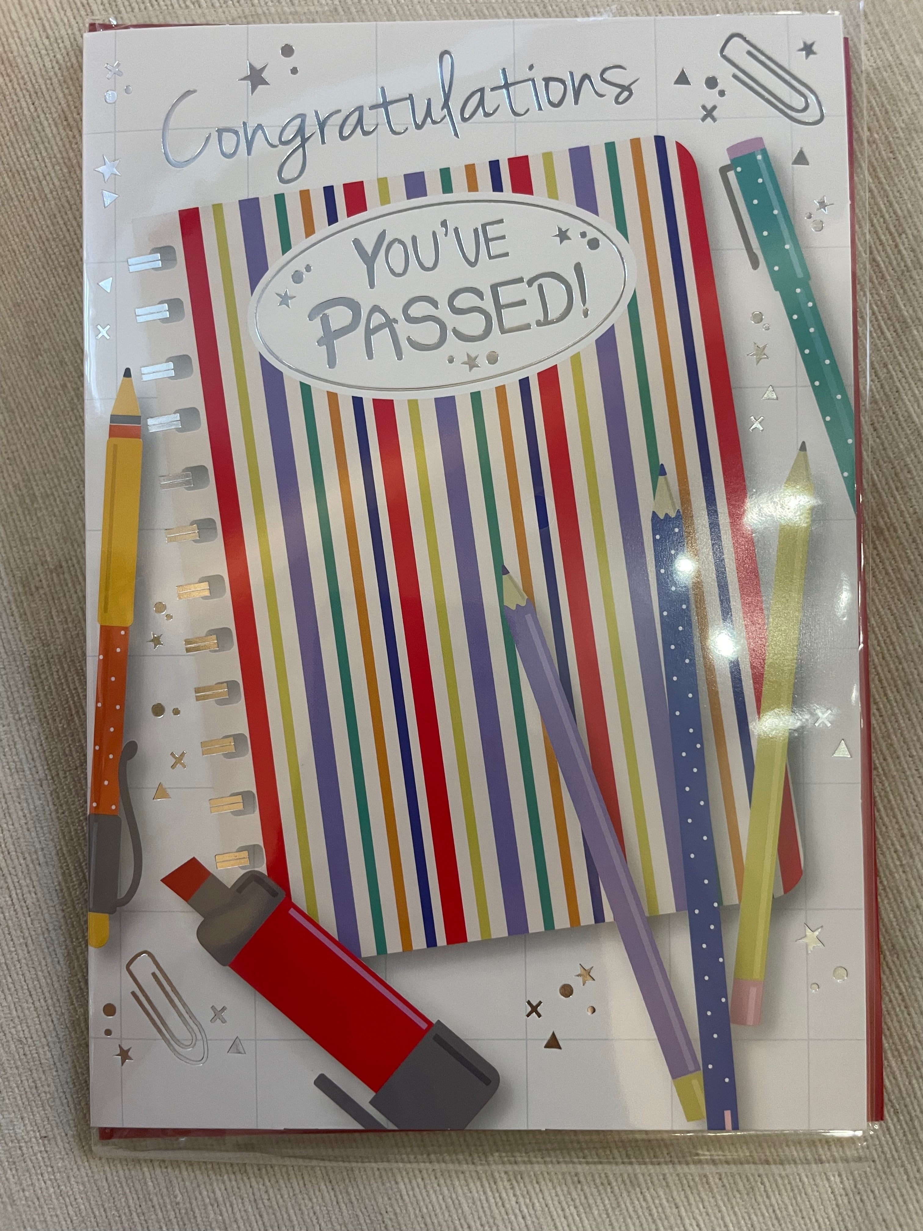 Passed Exam card