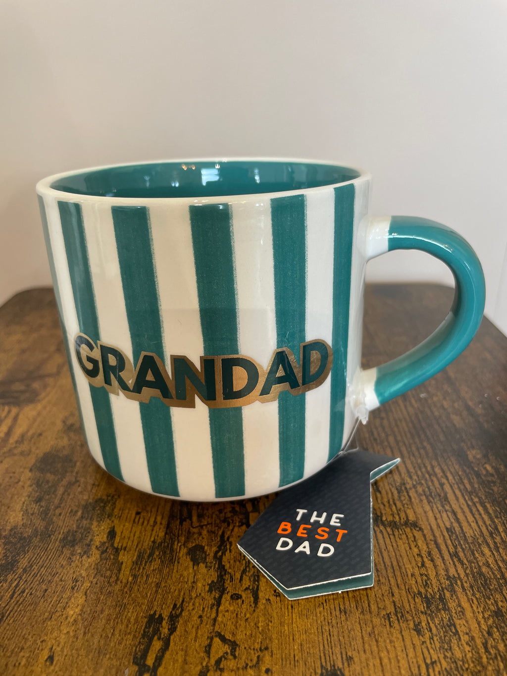 Large Grandad stripe mug