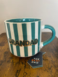 Large Grandad stripe mug