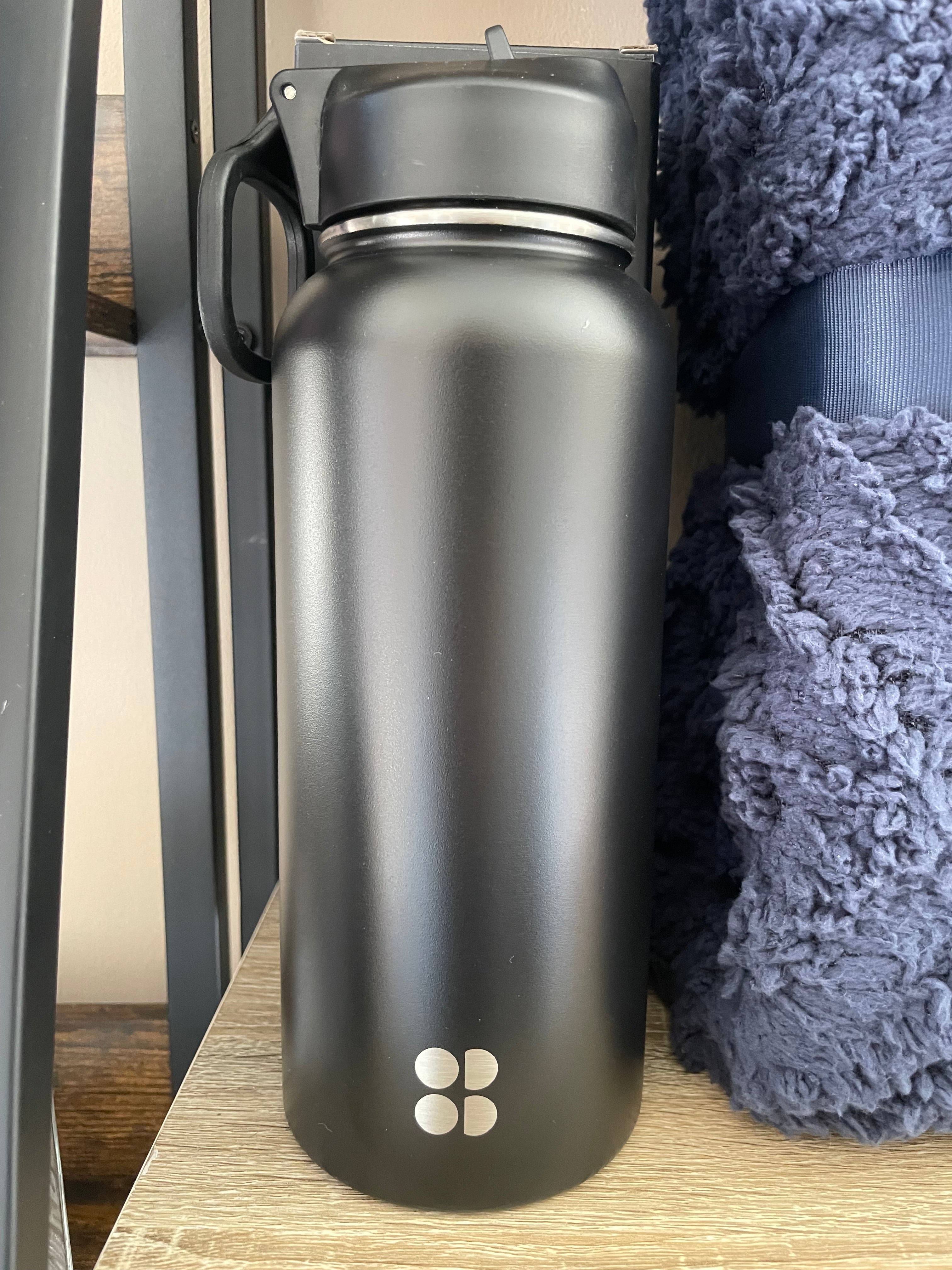 Sweaty Betty black water bottle