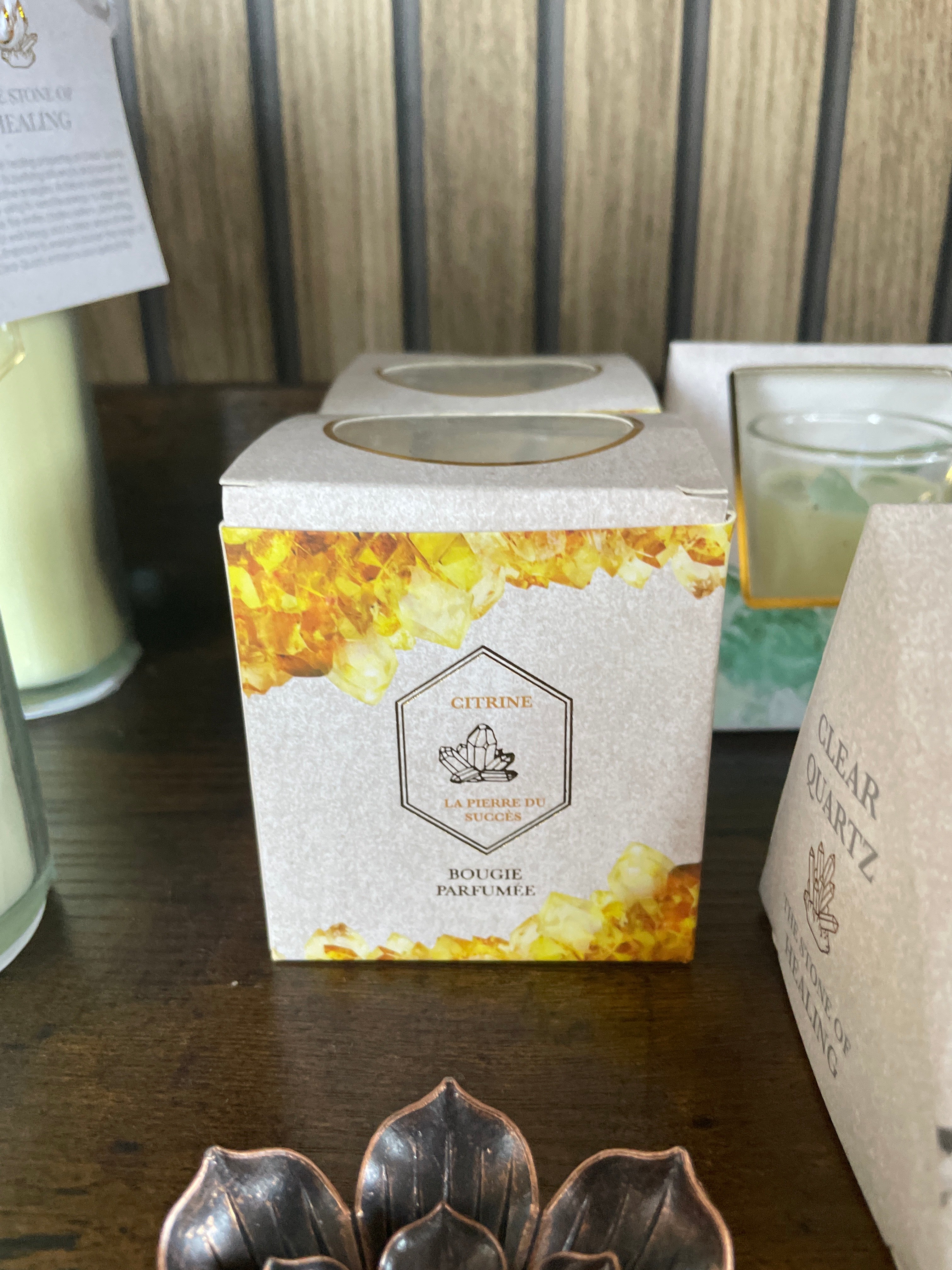 Citrine candle medium