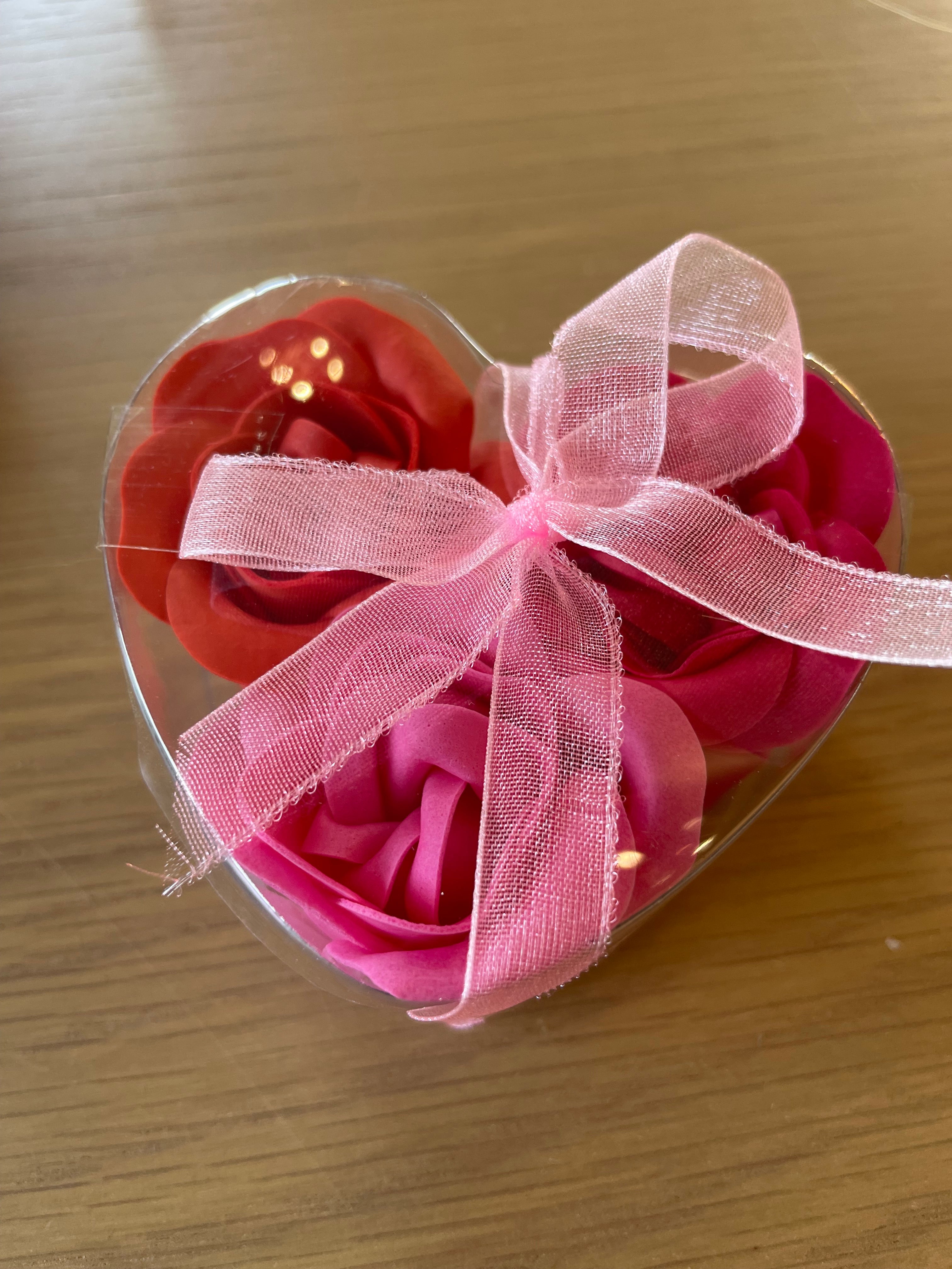 Rose bath confetti