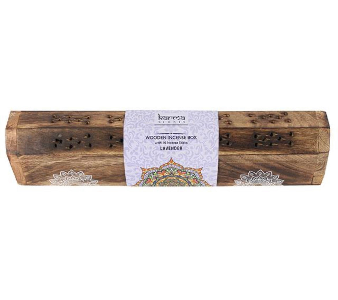 Karma Incense Stick Box with Incense Sticks