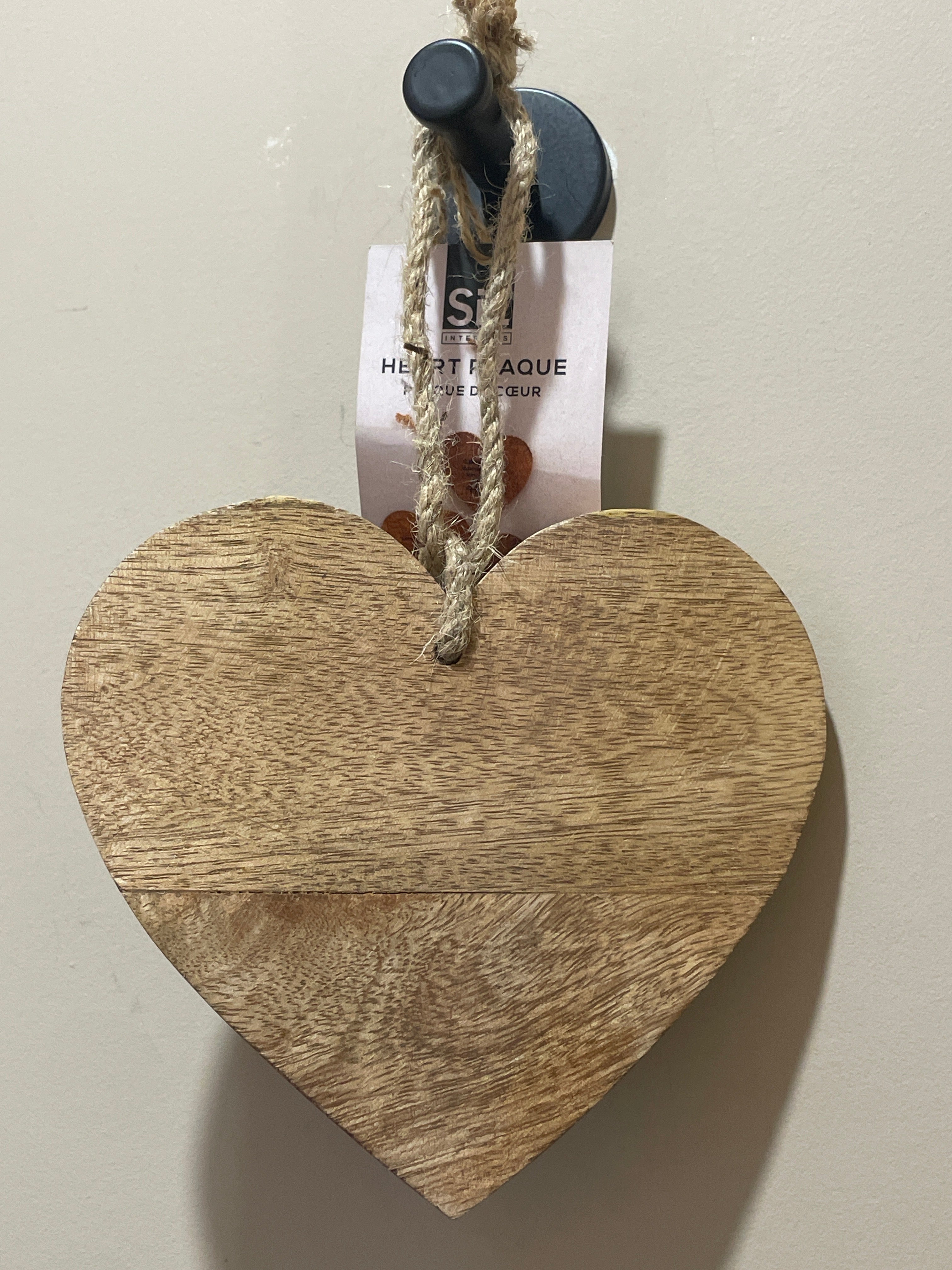 Hanging heart decoration