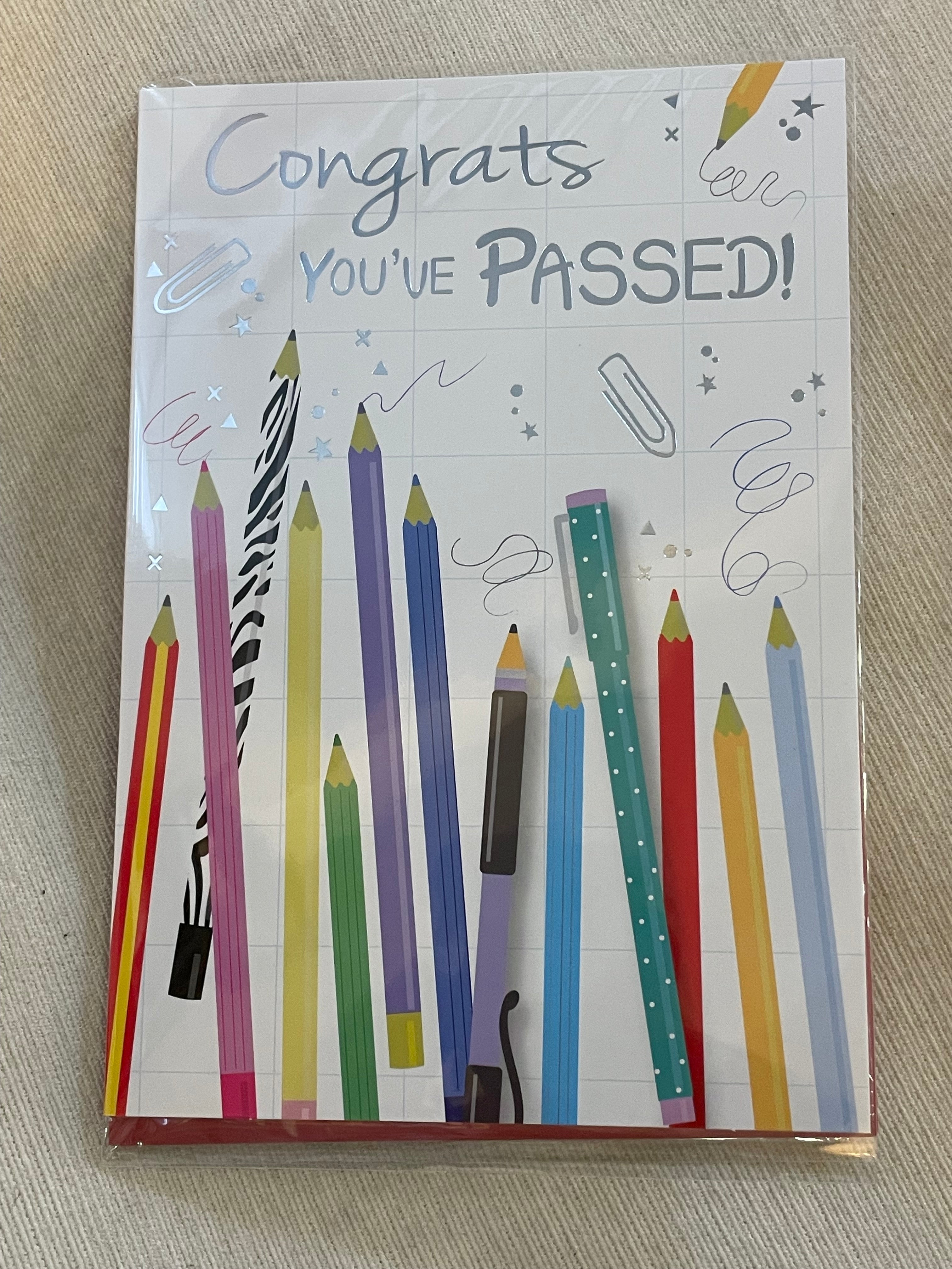 Passed Exam card