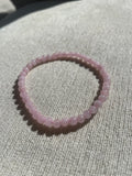 Crystal or Gemstone Bead Bracelet (4mm)