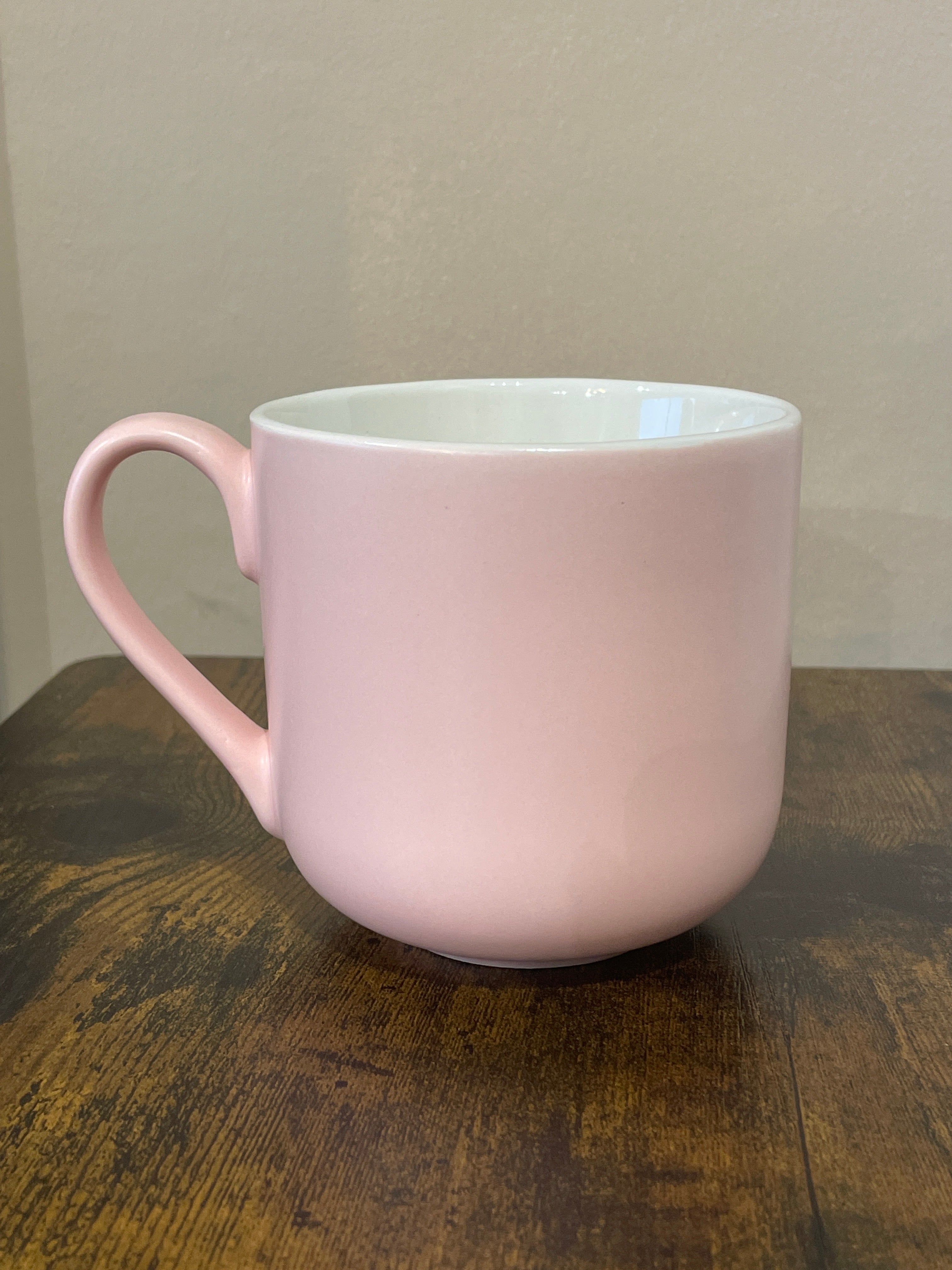 Grandma pink heart mug