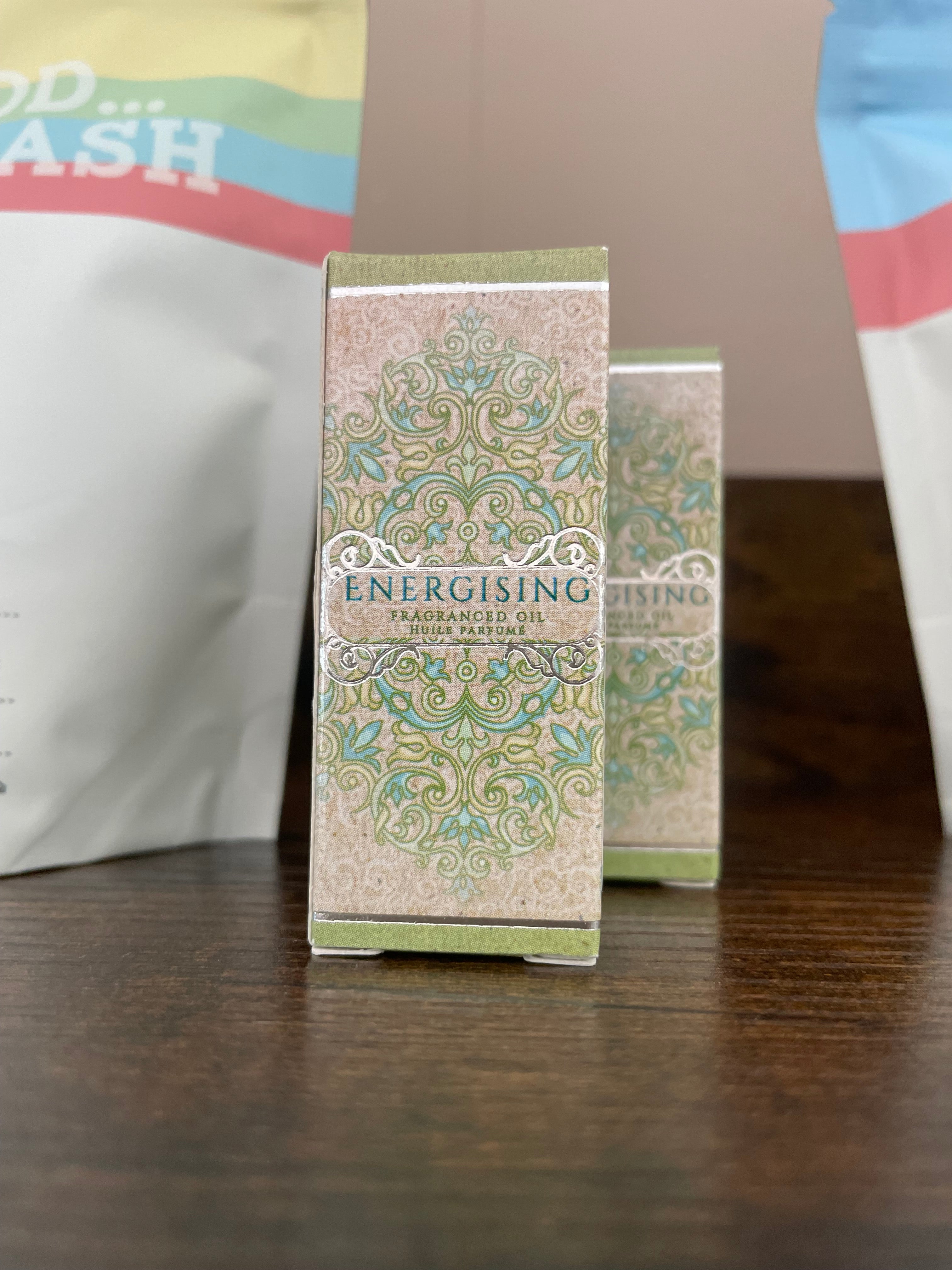 Energising essential oils
